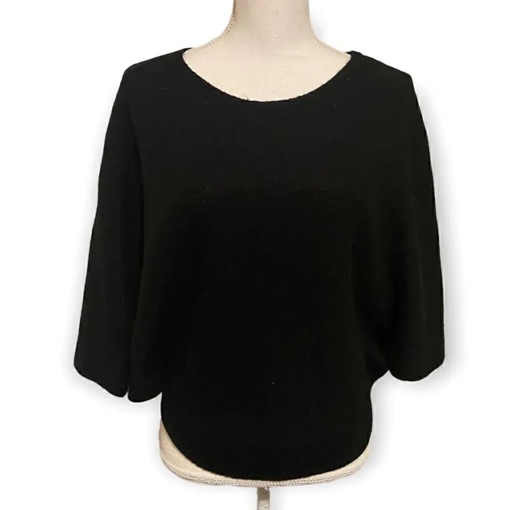 Joan Vass Dolman Knit Blouse